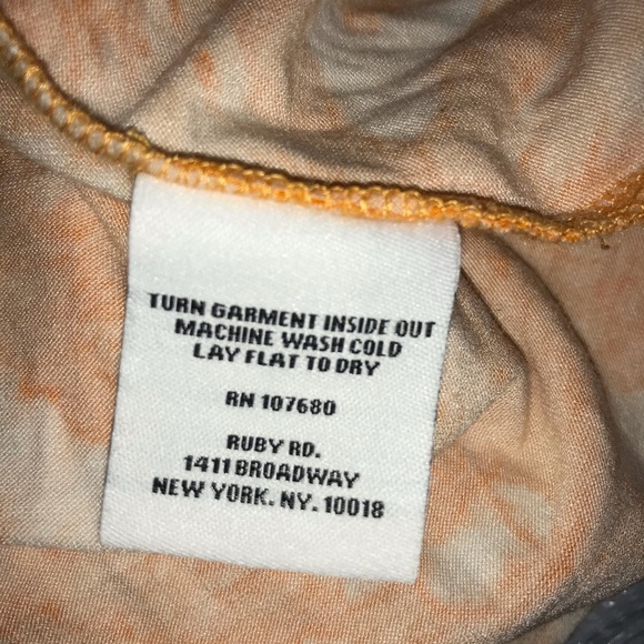 - Ruby Rd blouse orange - Picture 8 of 8